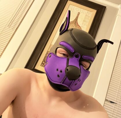 Being a silly/naughty puppy ;)